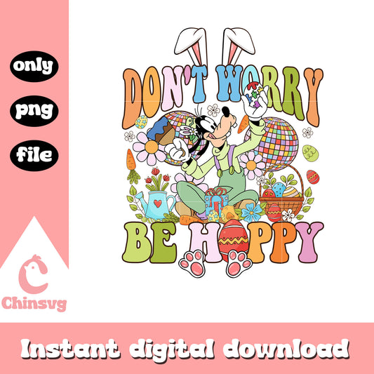 Be hoppy groovy dog character png, easter bunny png, be hoppy png