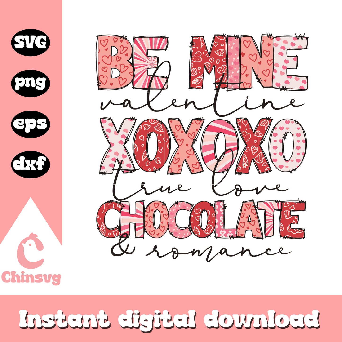 Be mine valentine xoxo true love chocolate svg, chocolate svg, xoxo svg