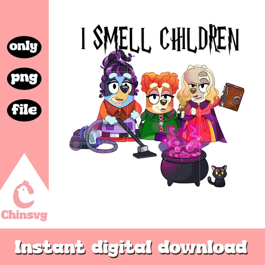 Bluey I smelt children png, hocus pocus png, horor characters png