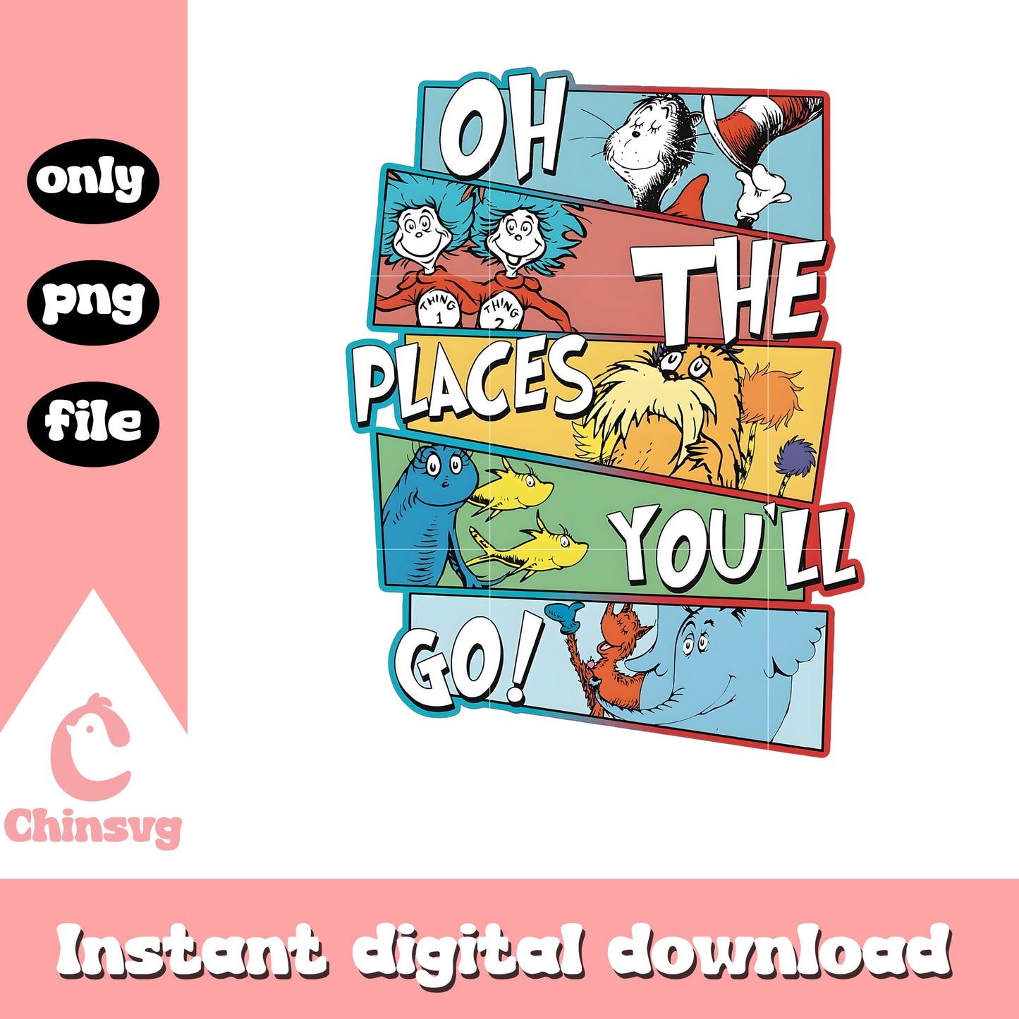 Casts of dr seuss oh the place you'll go png, quotes png