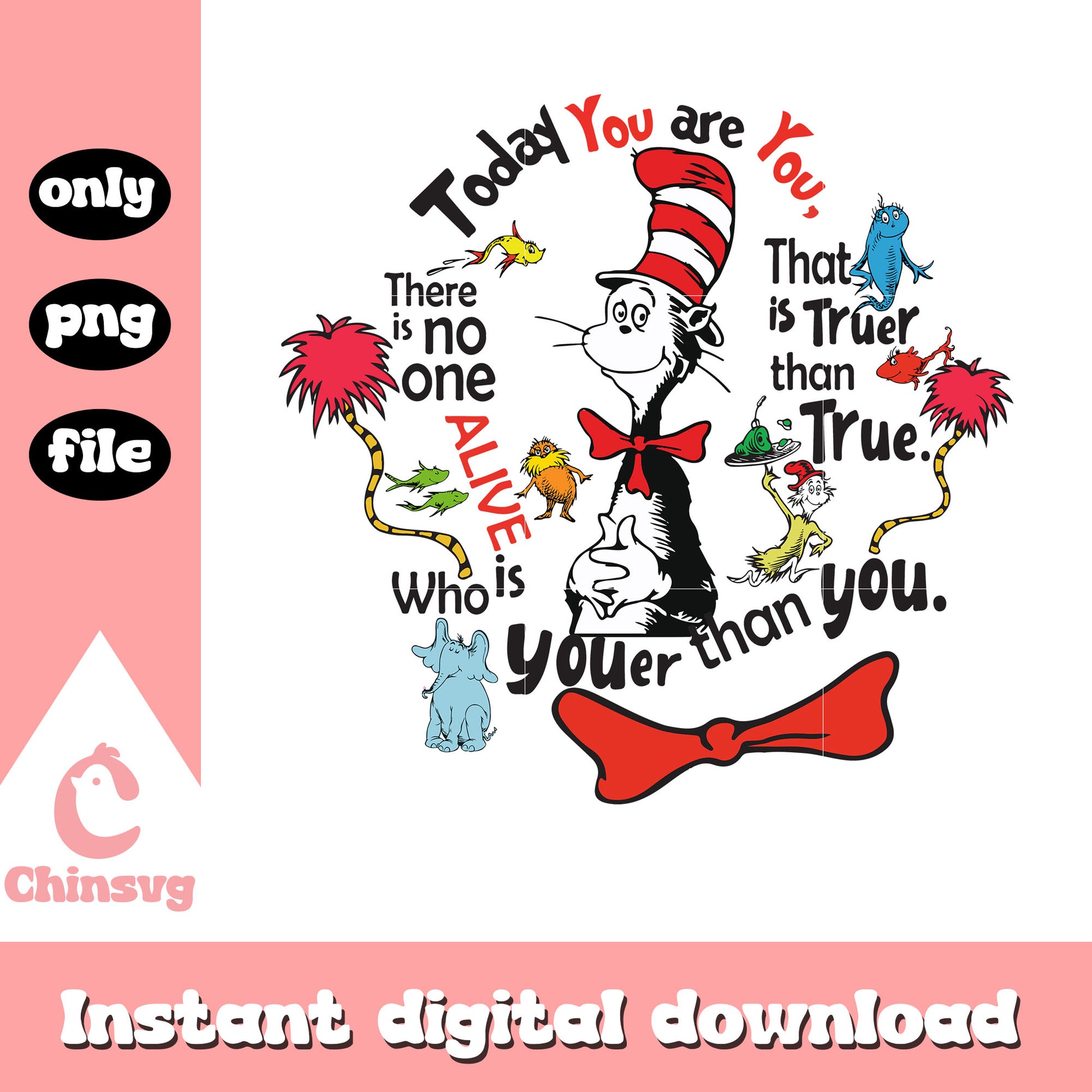 Cat in the hat and friends png, dr seuss cast png, cartoon png