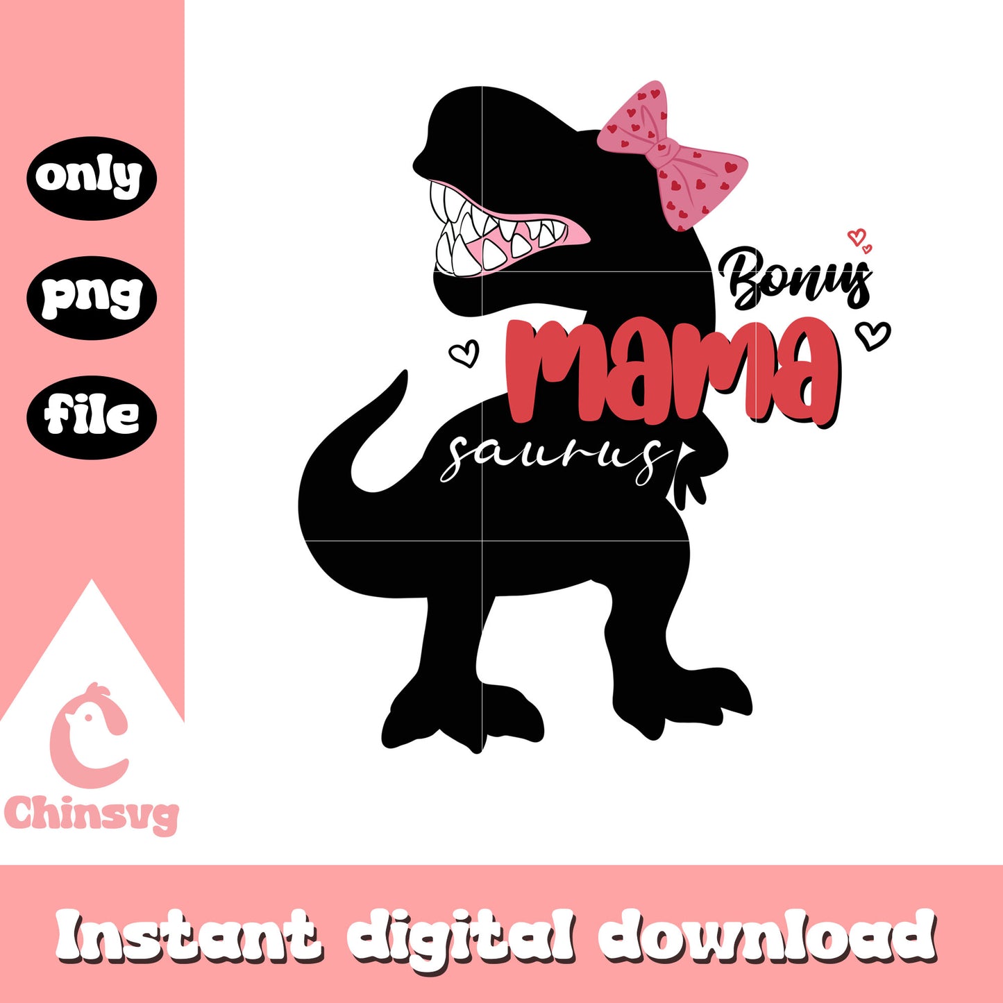 Dinosaur bonus mama saurus png, bonus mom png, mama png