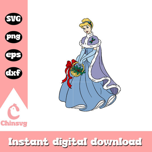 Disney cinderella svg, disney princess svg, cinderella disney character​ svg