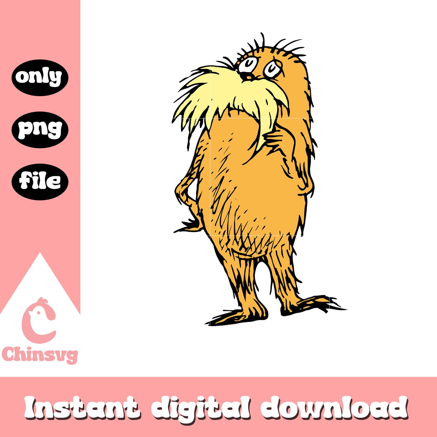 Dr seuss cartoon lorax character png, dr seuss cartoon png