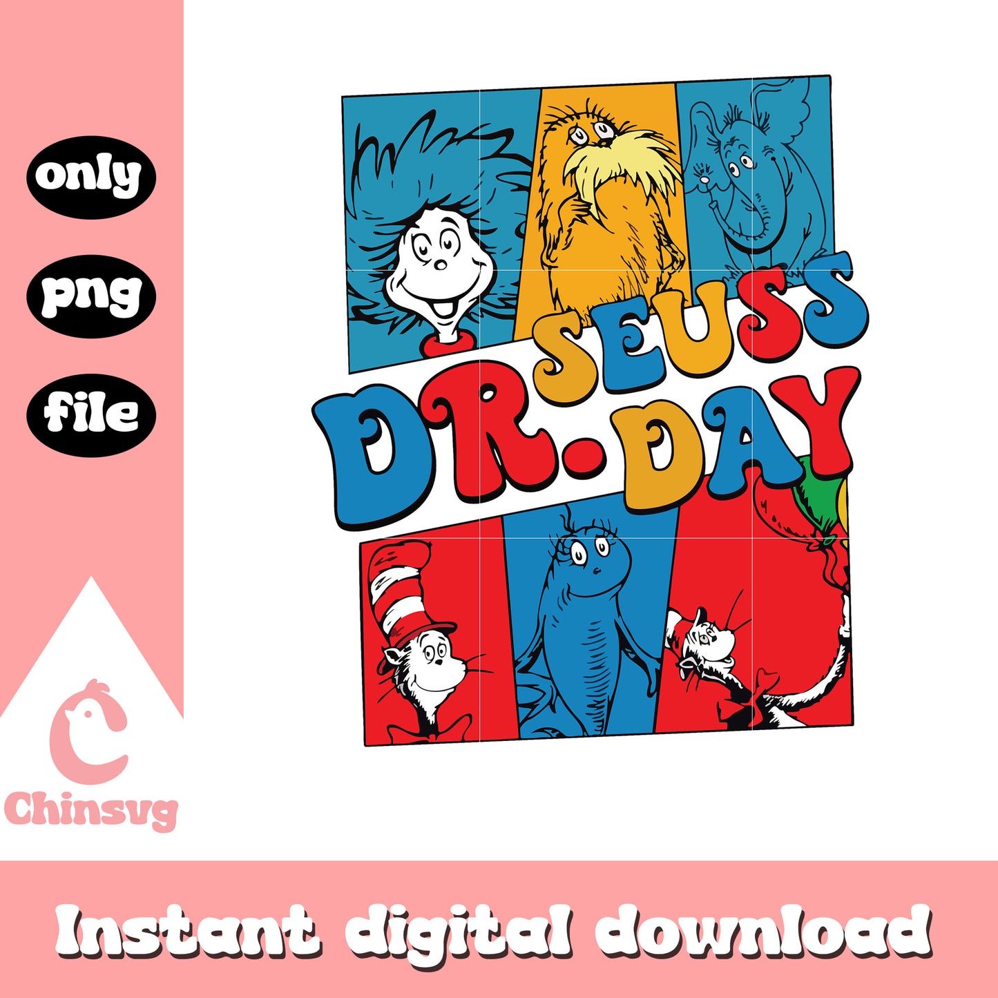 Dr seuss day cartoon cast png, dr seuss cartoon png, quotes png