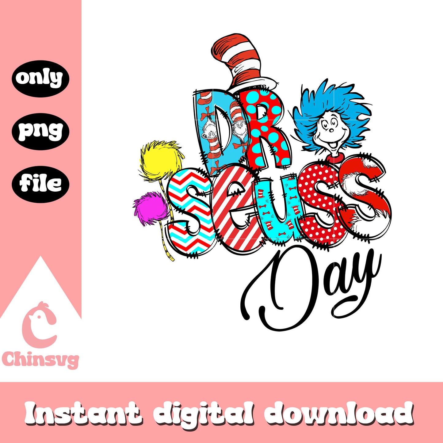 Dr seuss day thing character png, dr seuss day png, cartoon png