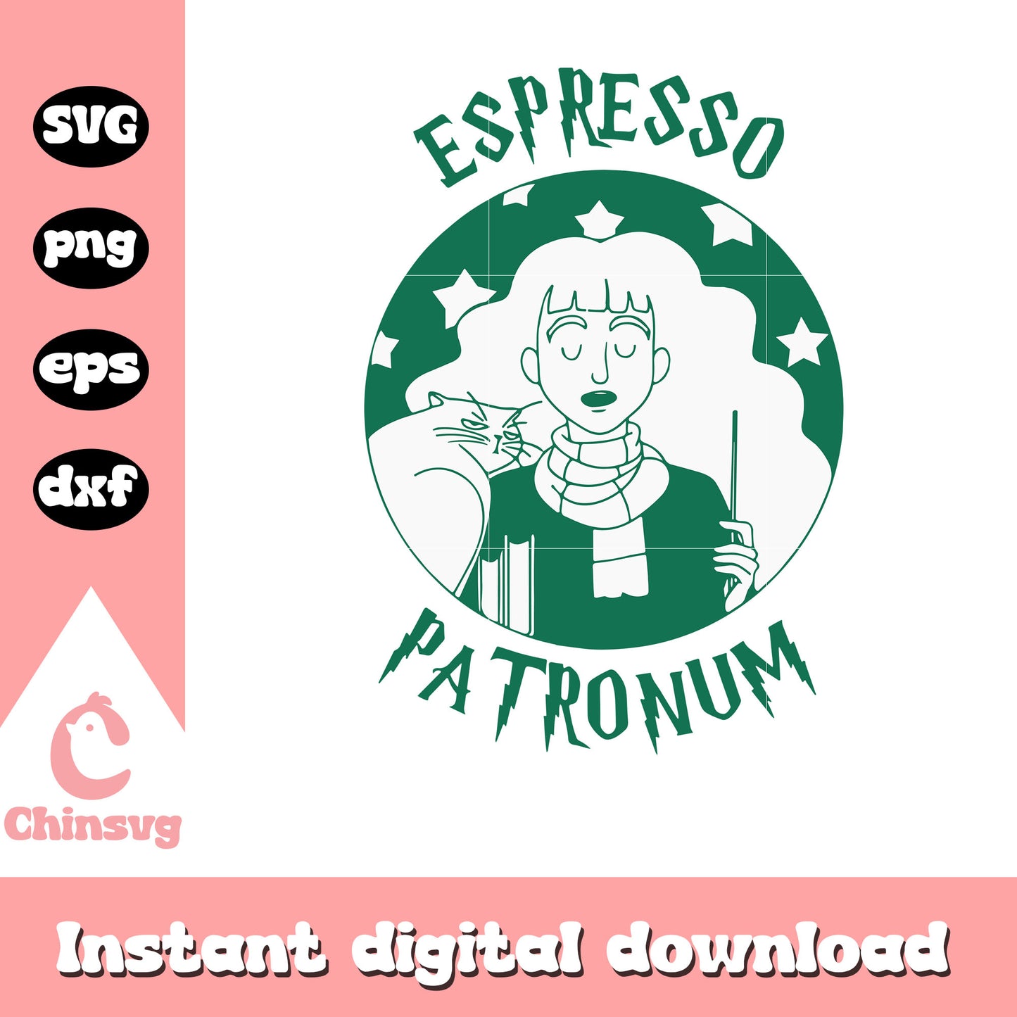 Espresso patronum harry potter svg, harry potter svg, movie svg