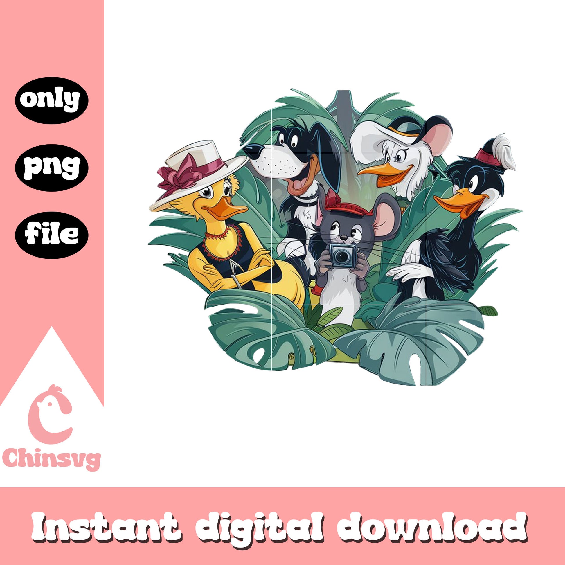 Explore the best duck characters png, cartoon characters png