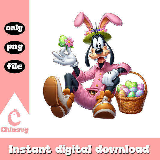 Groovy bunny easter day png, easter day png, easter bunny png