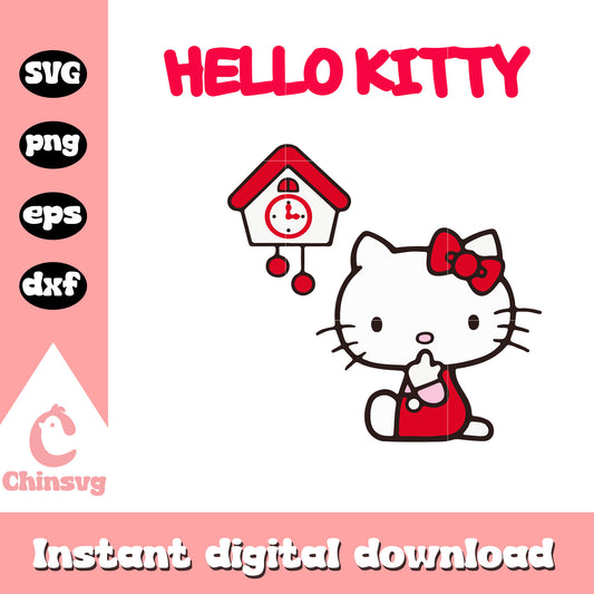 Hello kitty character svg, hello kitty svg, sanrio cartoon svg