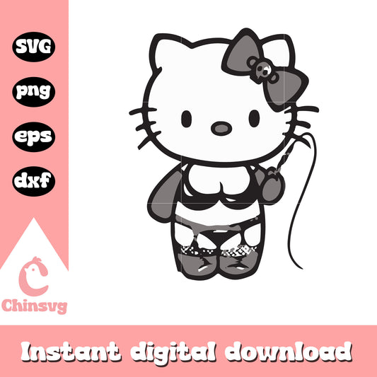 Hello kitty girl design svg, hello kitty svg, sanrio cartoon svg