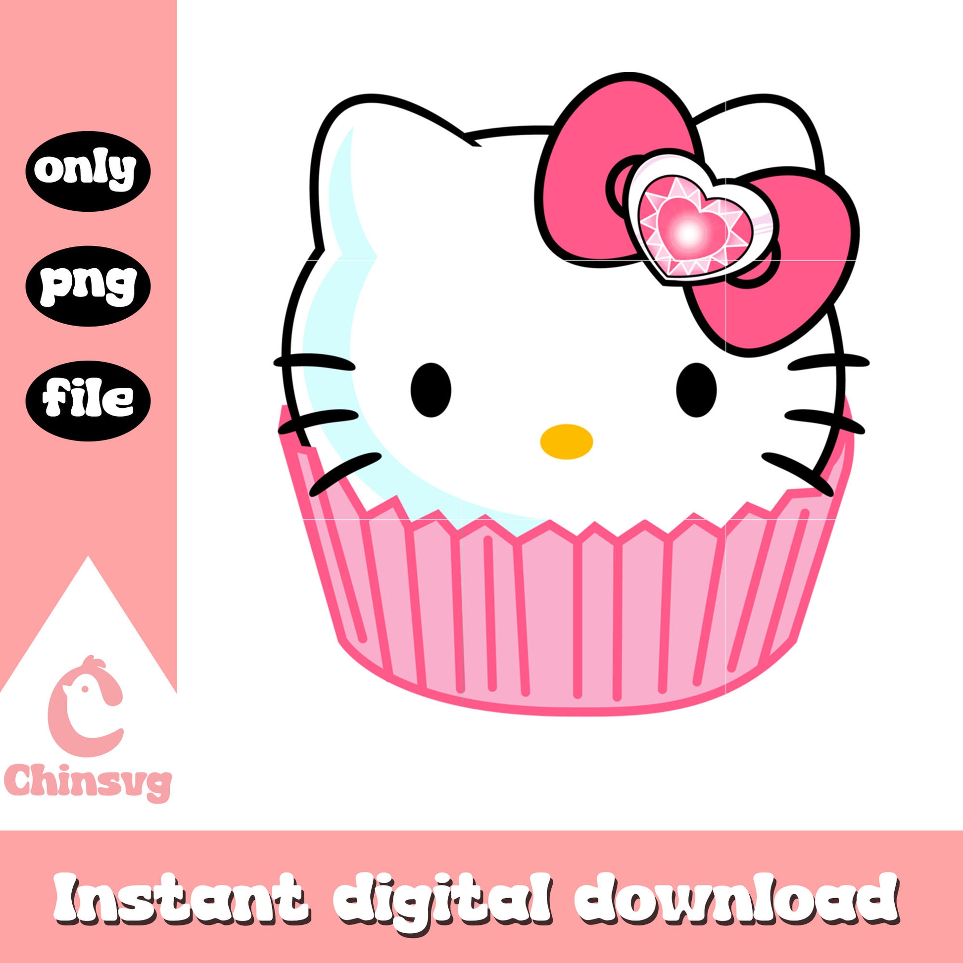 Hello kitty head cake png, hello kitty head png, sanrio cartoon png