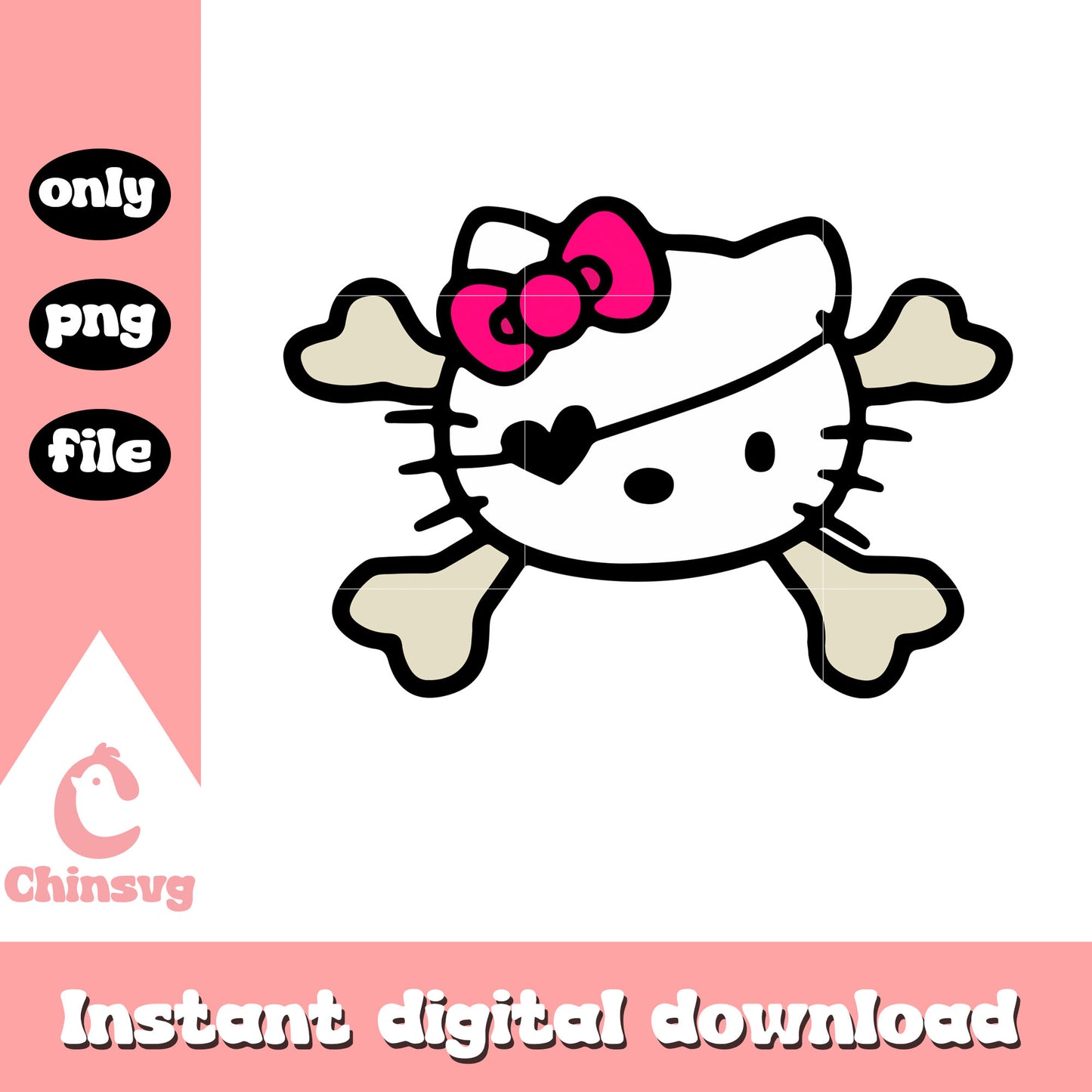 Hello kitty priate head png, hello kitty head png, sanrio cartoon png