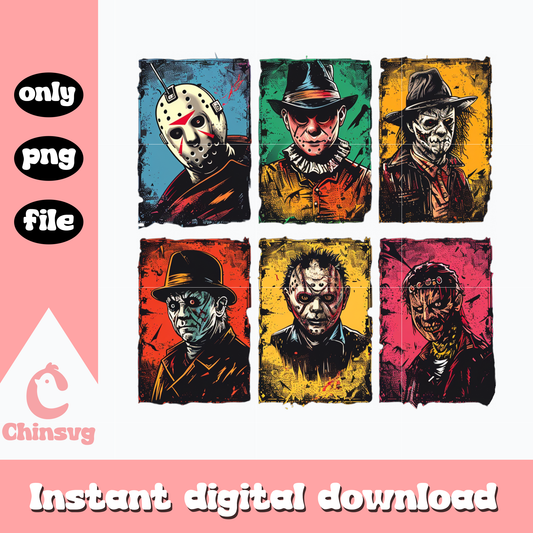 Horror Movie Characters png , Movie png, Halloween png