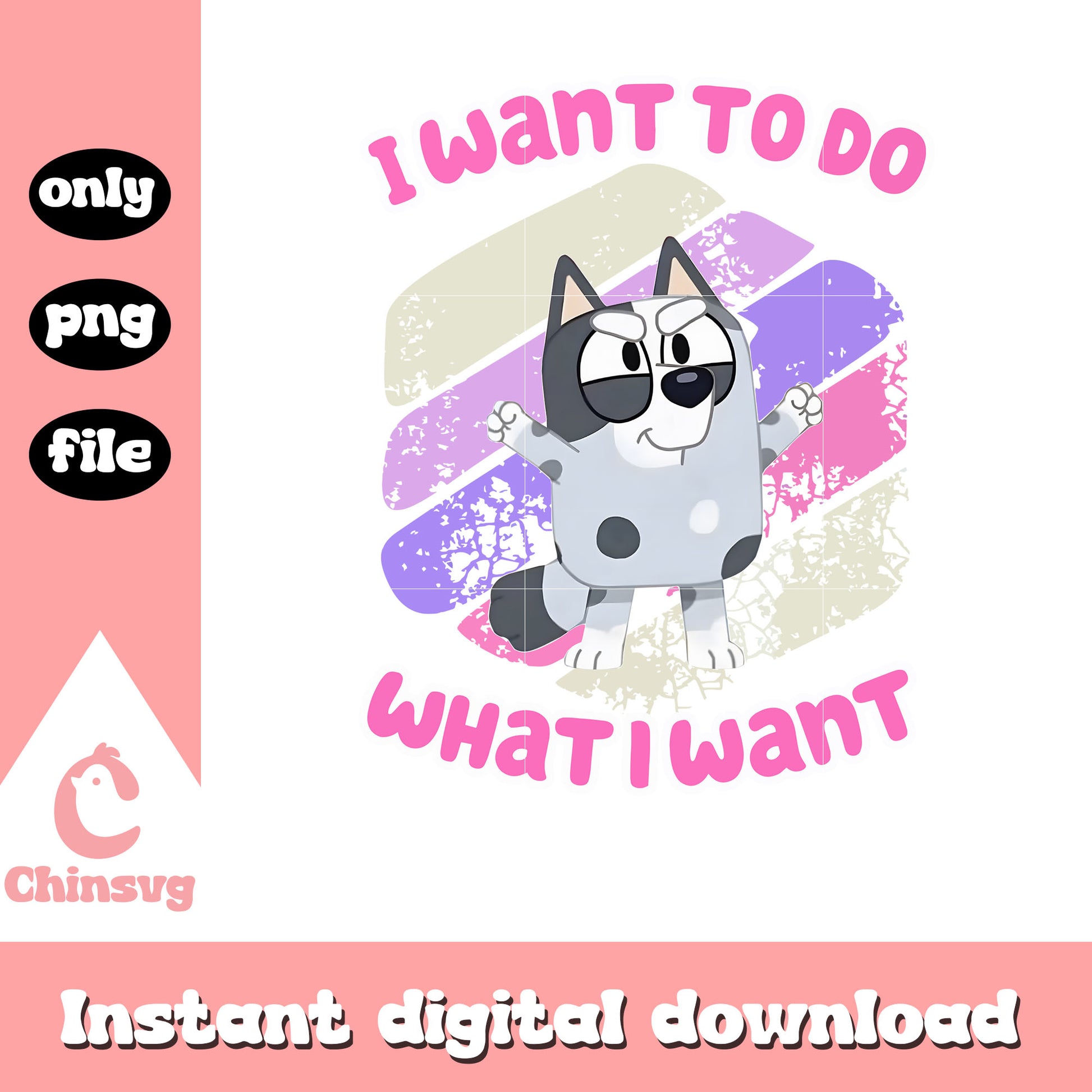 I want to do what I want png, muffin quotes png, bluey casts png