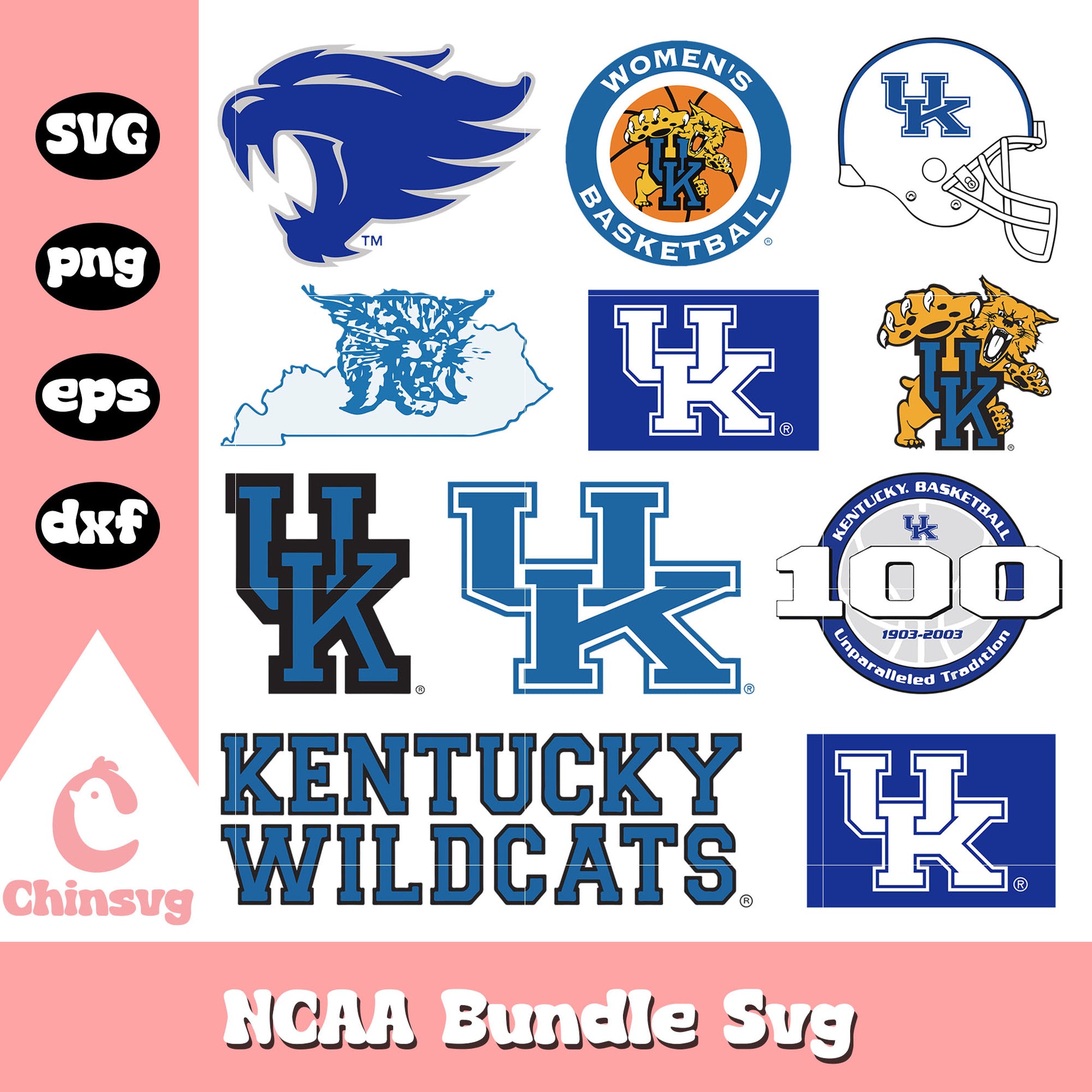 Kentucky Wildcats Ncaa logo bundle svg, kentucky wildcats logo​ svg