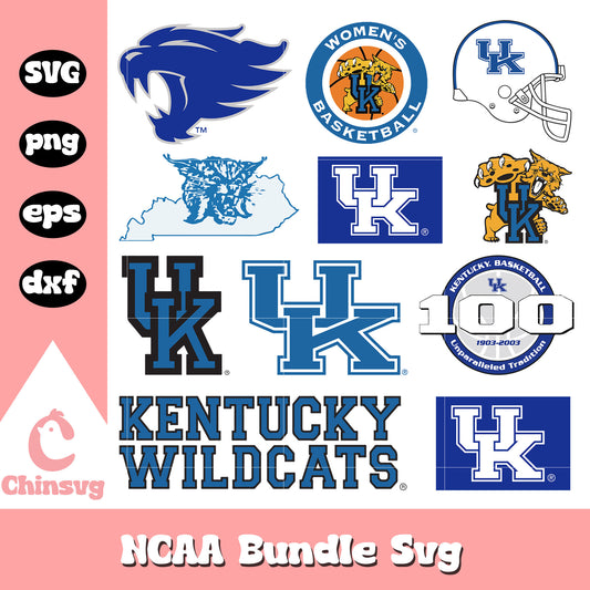 Kentucky Wildcats Ncaa logo bundle svg, kentucky wildcats logo​ svg