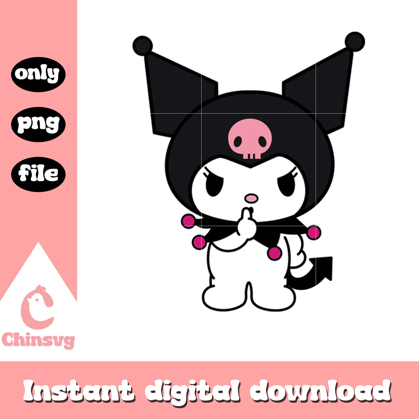 Kuromi hello kitty friends png, kuromi cartoon png, hello kitty png