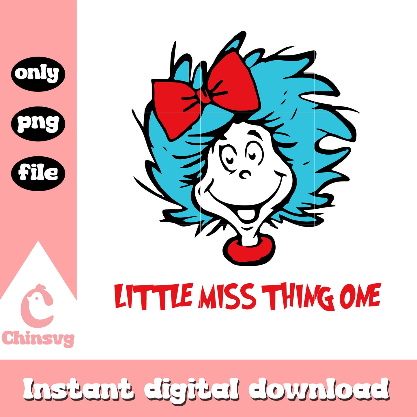 Little miss thing one character png, miss thing png, cartoon png