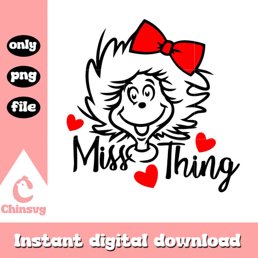 Miss thing character outline png, miss thing png, outline png