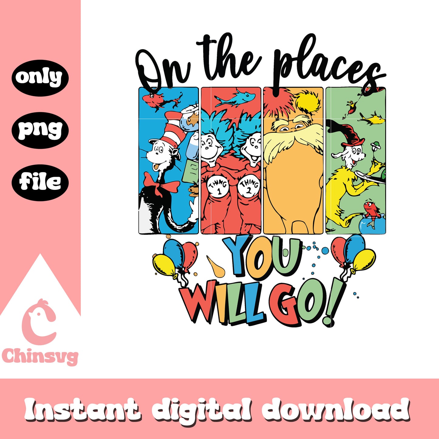 On the place you will go png, movies of dr seuss png, movie png