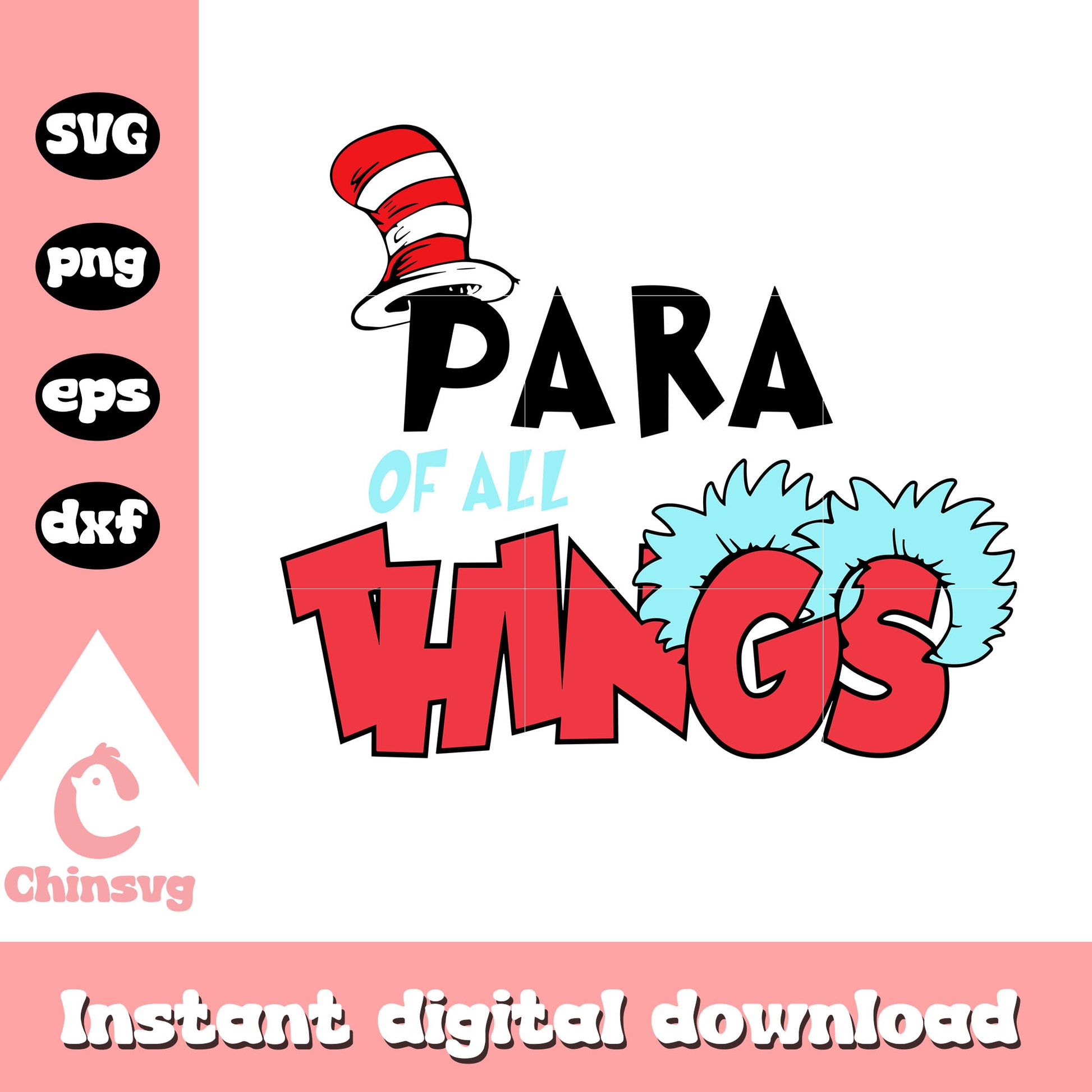 Papa of all things the hat svg, the hat svg, dr seuss svg