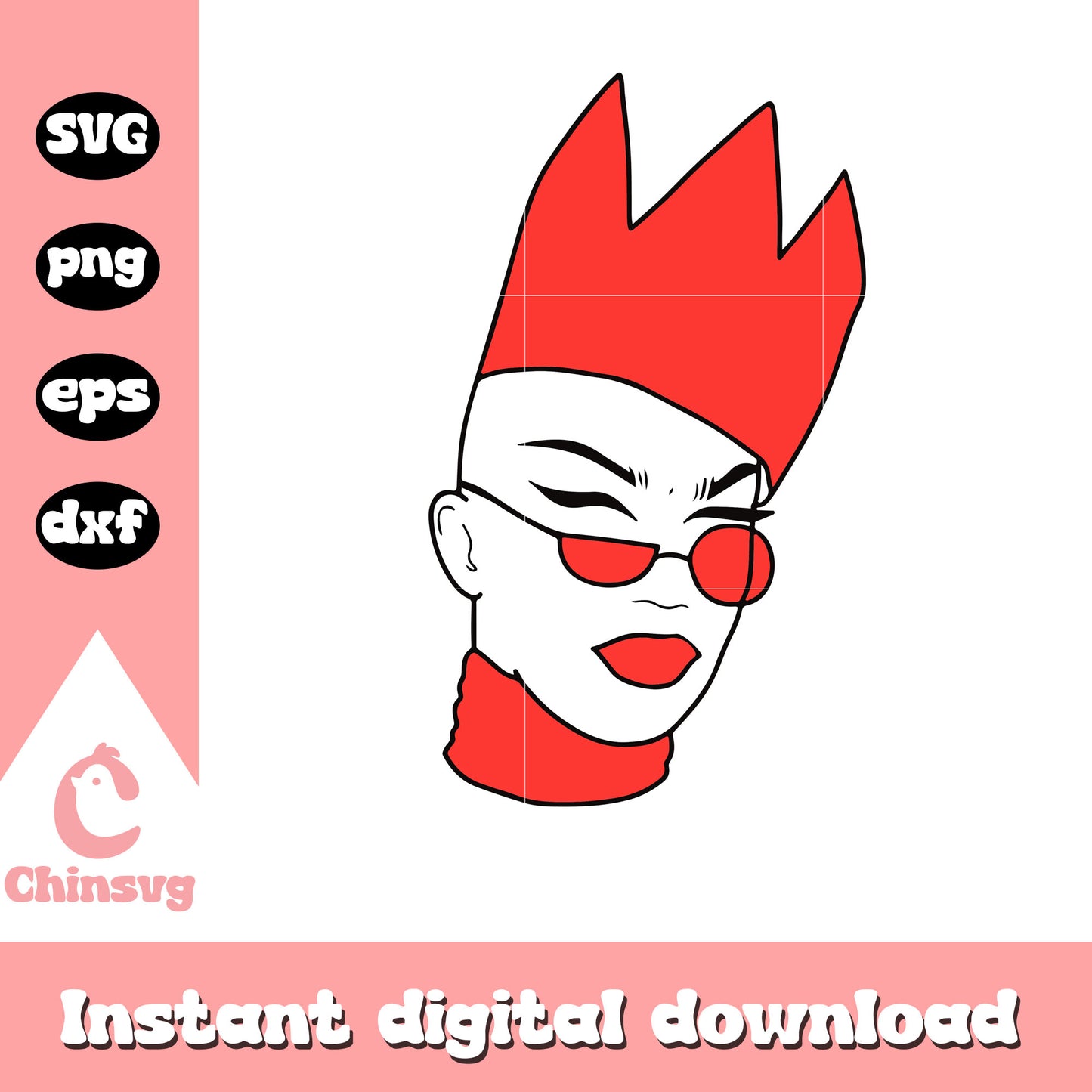 Sasha Velour Rupaul Drag Race svg, Sasha Velour svg