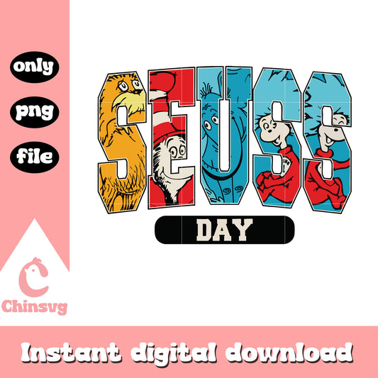 Seuss day dr seuss font design png, dr seuss font png, seuss day png