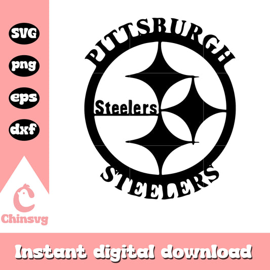 Steelers logo design svg, Pittsburgh Steelers svg, ncaa svg