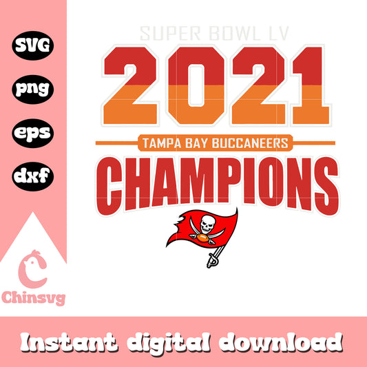 Super Bowl 2021 Tampa Bay svg, Tampa Bay Buccaneers svg