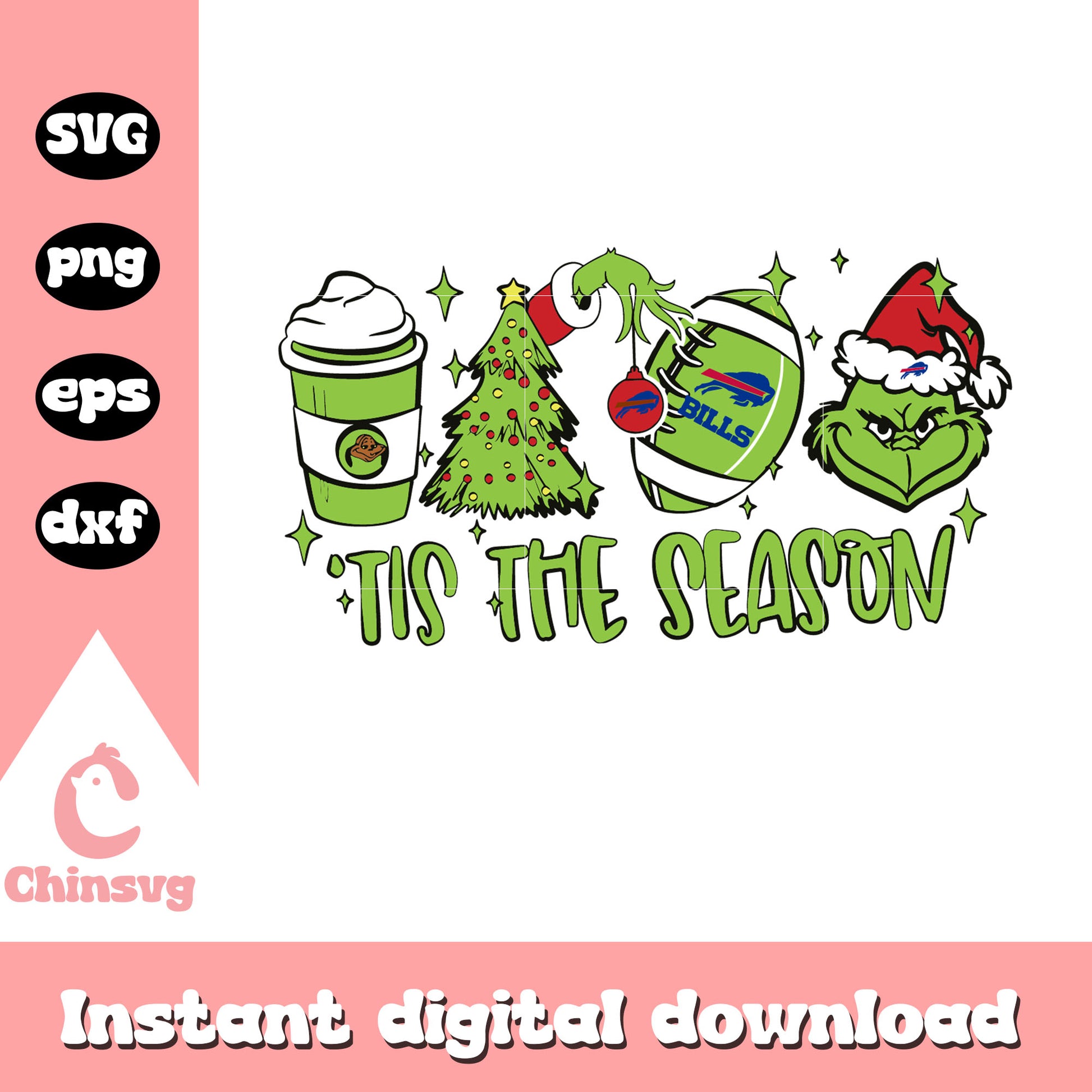 The grinch tis the season svg, the grinch svg, christmas svg