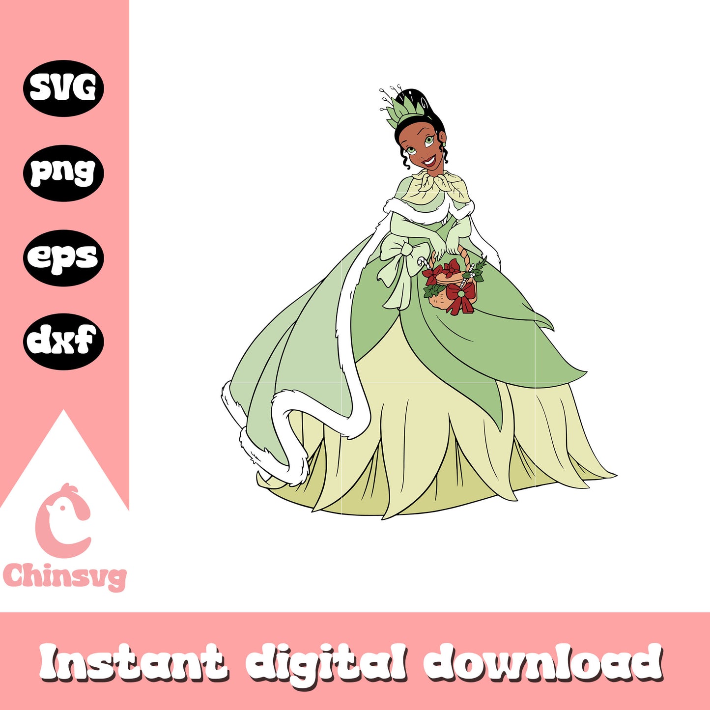 Tiana princess svg, tiana disney​ svg, disney princess svg