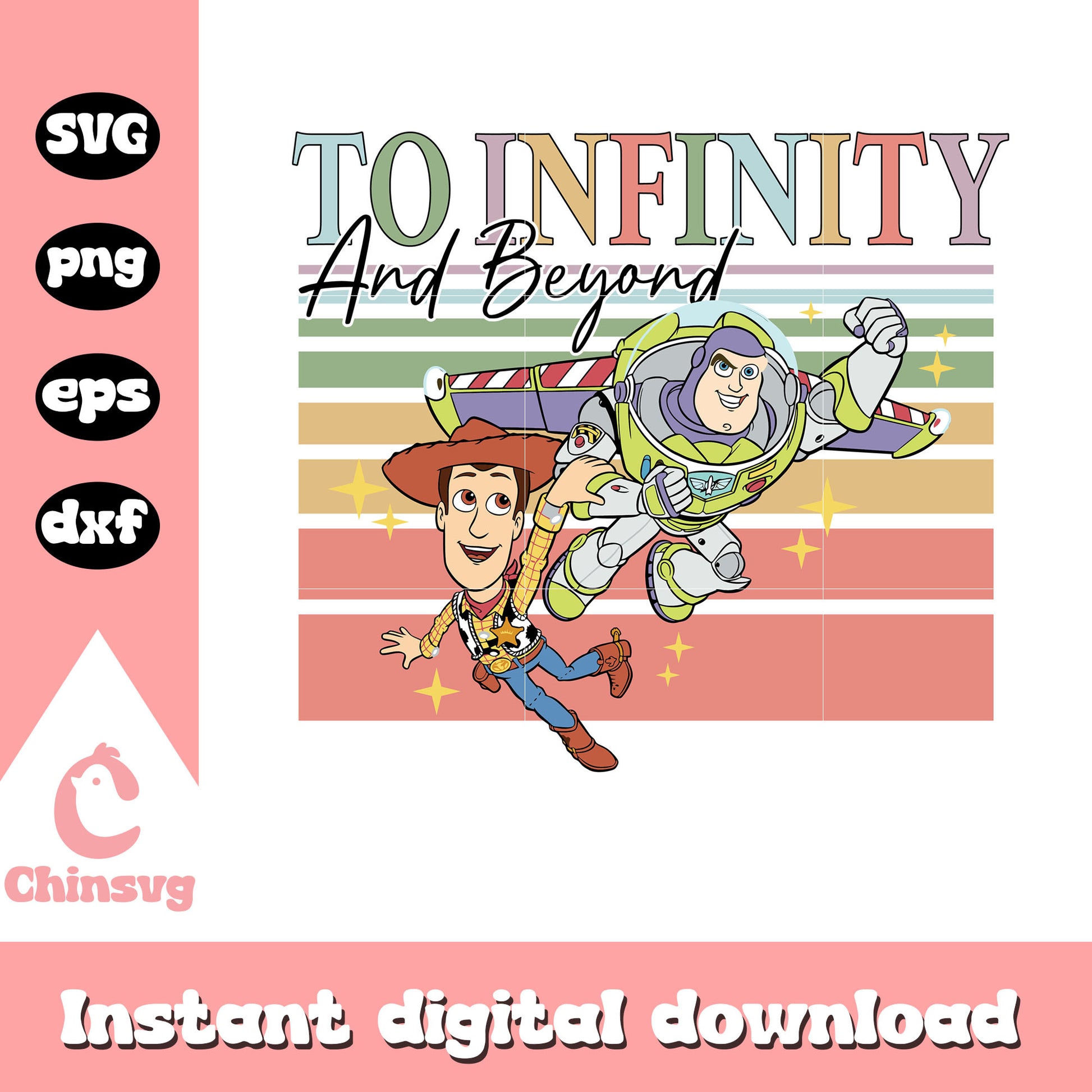 Toy story to infinity and beyond svg, woody and buzz toy story