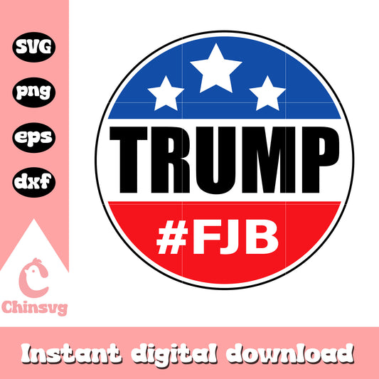 Trump fjb logo design svg, donald trump logo​ svg, trump svg