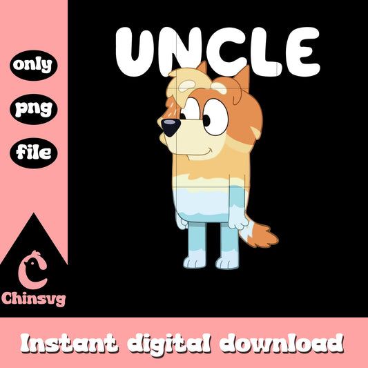 Uncle bluey character png, bluey cast png, bluey character name png 