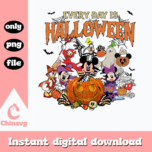 Every day is halloween Png, Halloween png, digital download